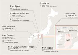 Image result for Osaka/Kyoto Nara Japan Map