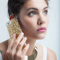 Image result for Clear Glitter iPhone SE Case