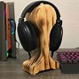 Image result for Wood Headphone Stand