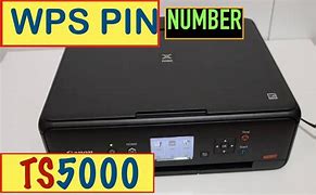 Image result for WPS Pin On Canon PIXMA