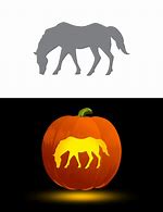 Image result for Horse Pumpkin Stencil