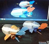 Image result for Spaceship Paper Model