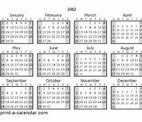 Image result for 2062 Calendar