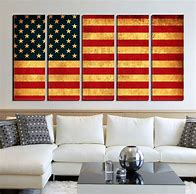 Image result for Canvas American Flag Wall Decor