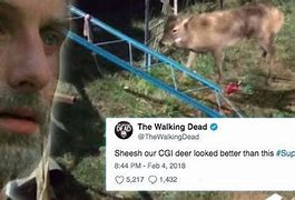 Image result for Walking Dead Deer Meme
