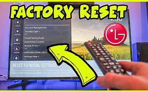 Image result for Factory Reset LG TV