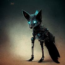 Image result for Robot Fox Art