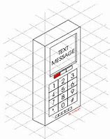 Image result for Cell Phone Isometric Drawing