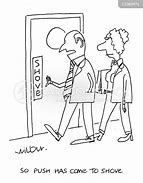 Image result for Push Door Comic