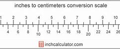 Image result for Changing Inches to Centimeters
