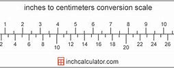 Image result for Convert Inches into Centimeters