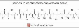 Image result for Inch to Cm Calculator