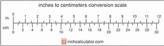 Image result for 19 Cm into Inches