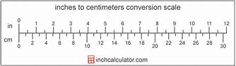 Image result for How Many Cm in an Inch