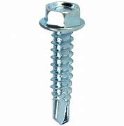 Image result for Hex Washer Head Tapping Screw Blunt Point