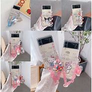Image result for Samsung Zflip 5G Phone Case Hello Kitty