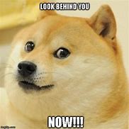 Image result for Funny Look Behind You Meme