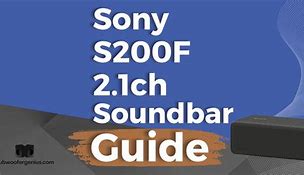 Image result for Sony Soundbar Menu