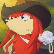Image result for Knuckles the Echidna Cowboy Hat