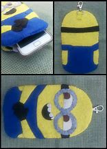 Image result for Felt Phone Case Minion