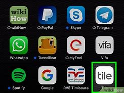 Image result for how to activate tile on iphone or ipad