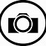 Image result for cameras icon black and white