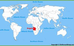 Image result for Angola World Map