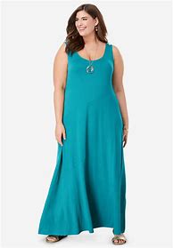 Image result for Maxi Tank Dress Plus Size