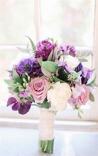 Image result for Purple Pink Wedding Flowers