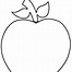 Image result for Cartoon Apple Outline