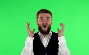Image result for Shocked Face Green screen