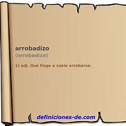 Image result for arrobadizo