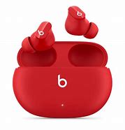 Image result for Beats Wireless Earbuds Red
