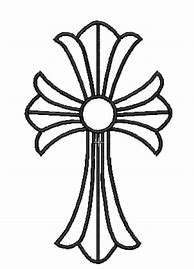 Image result for Chrome Hearts Cross Outline