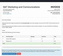 Image result for Cleaning Invoice Sample