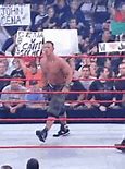 Image result for John Cena Drawers Monday Night Raw