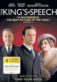 Image result for The King's Speech DVD