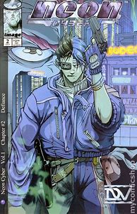 Image result for Neon Comic Cover