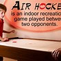 Image result for Playing Air Hockey