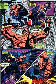 Image result for Batman Knightfall Azrael vs Bane