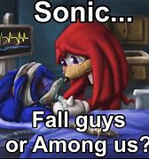 Image result for Sonic the Hedgehog Knuckles Meme