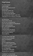 Image result for Pinky Promise Poem