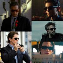 Image result for batman read sunglasses