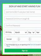 Image result for Sign Up Roblox Account