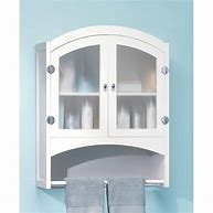 Image result for Bathroom Arched Storage Cabinet