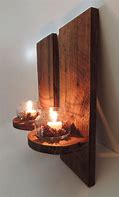 Image result for Wooden Wall Sconces