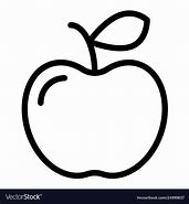 Image result for Apple Line Vector