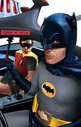 Image result for Old School Batman and Robin Batmobile