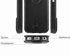 Image result for Leather Vertical Flip Cover Case for Apple iPhone 5 5S SE