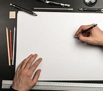 Image result for Person Drawing On Paper